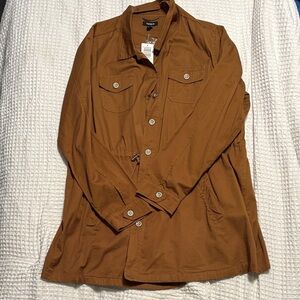 Torrid Shacket in Camel size 2 2x